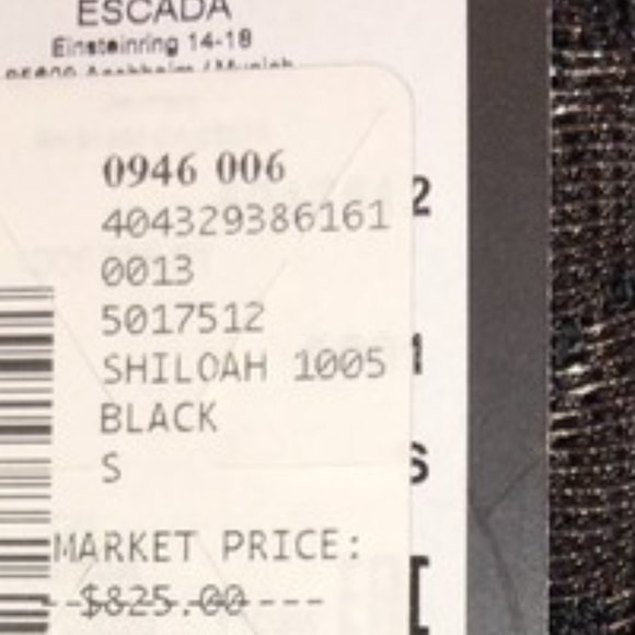 Sz XL Escada Shiloah Black and Silver Sleeveless Knit Top - Picture 16 of 16